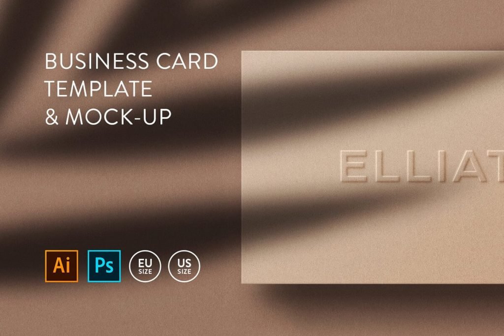 Download Embossed Business Card Mockup | 20+ Outstanding PSD, AI ...