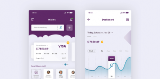 Free Smart Dashboard And Wallet IOS App Scene