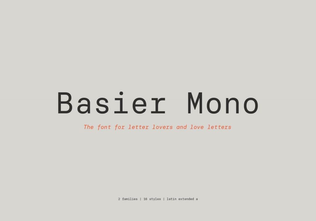 Done Free Basir Mono Font Style 1