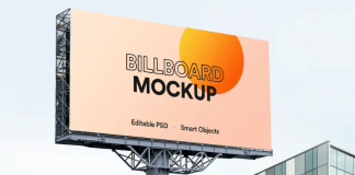 Digital Billboard Mockup