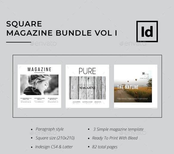 Square Magazine Mockup | 30+ Creative New Design Template Collection 9