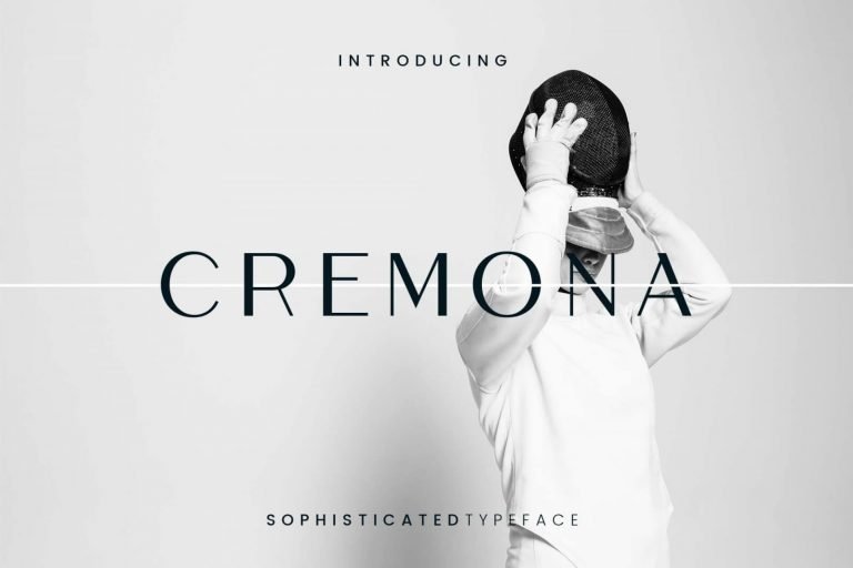 New Free Cremona Sans Typeface Font