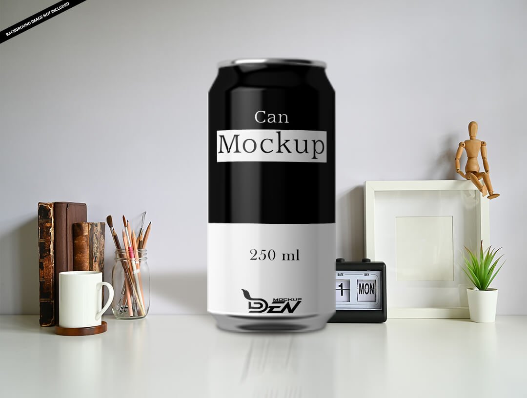 Download Free Soda Can Mockup | Mockupden Exclusive Design