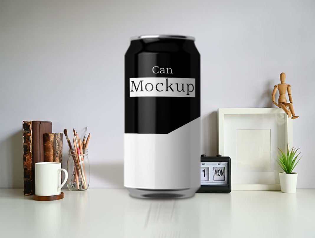 Download Free Soda Can Mockup | Mockupden Exclusive Design