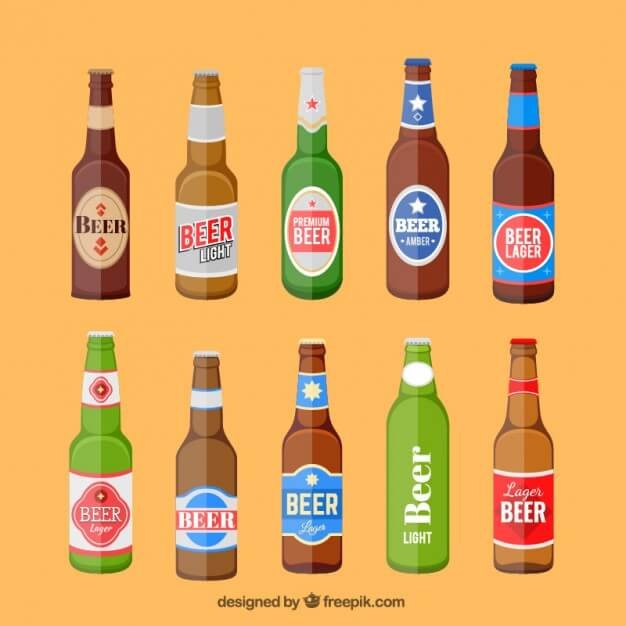 Beer Label Vector Illustrator