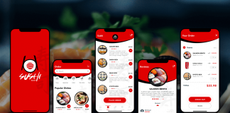 Free Sushi Order App Ui/Ux