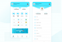 Free E Wallet Home Page Scene Ui/Ux