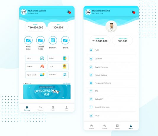 Free E Wallet Home Page Scene Ui/Ux
