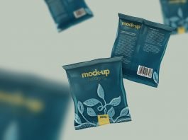 Sachet Mockup