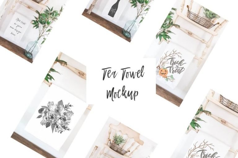 Tea Towel Mockup | 10+ Most Creative Tea Towel Design Presentation