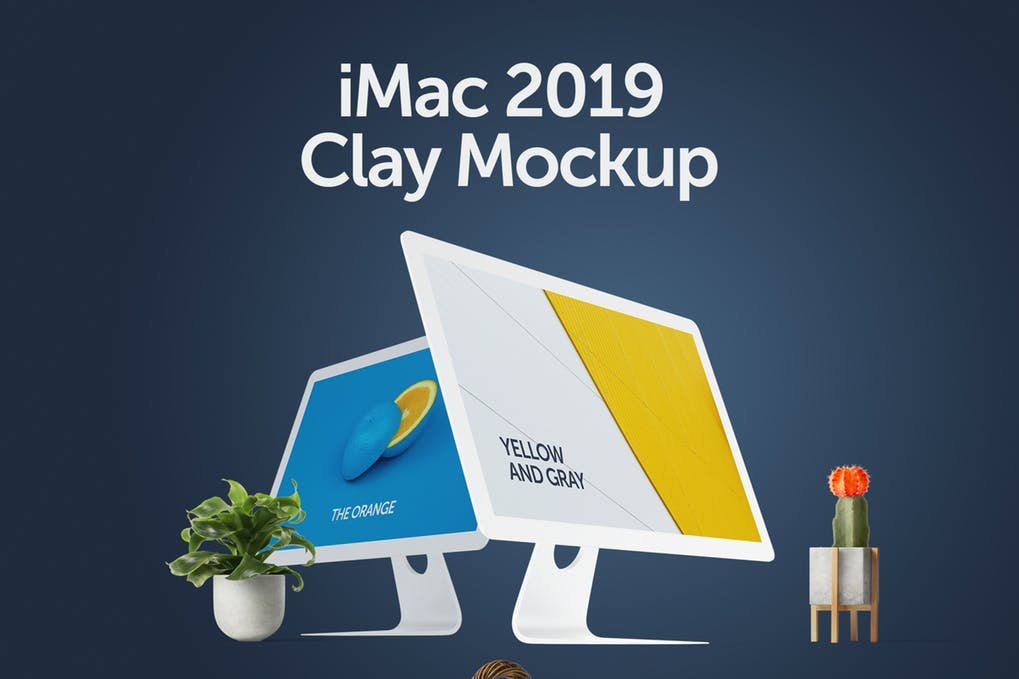 iMac Mockup | 25+ Best iMac Presentation Template in PSD & Vector 12