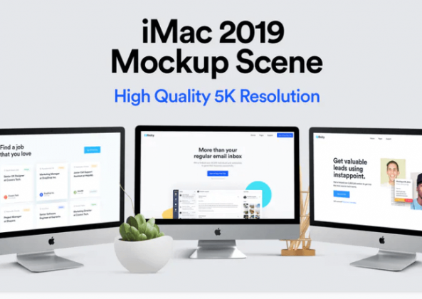 iMac Mockup | 25+ Best iMac Presentation Template in PSD & Vector