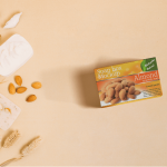 Free Almond Soap Packaging Box Mockup