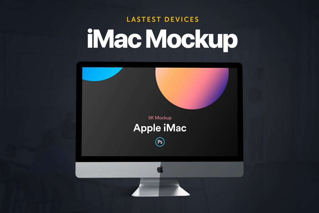 iMac Mockup | 25+ Best iMac Presentation Template in PSD & Vector 9
