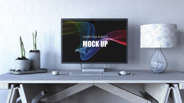 28+ Creative Computer Screen Mockup for Stunning Presentation