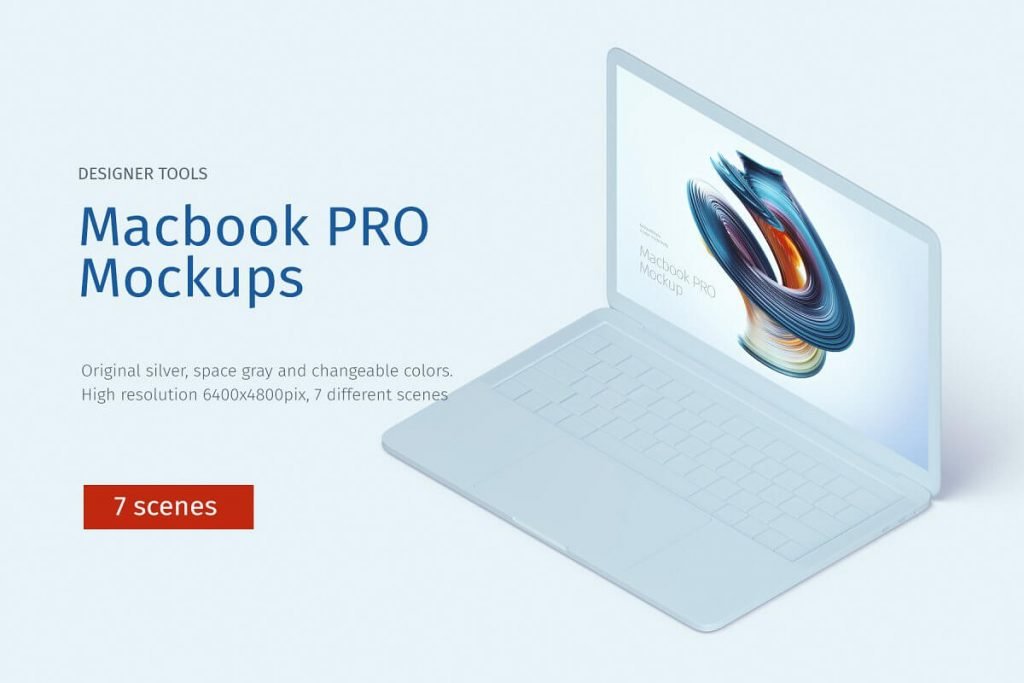25+ Stunning MacBook Mockup for Astounding Presentation (2020 New Design Templates) 10