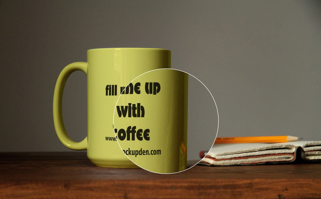 Free Simple Coffee Mug Mockup PSD Template