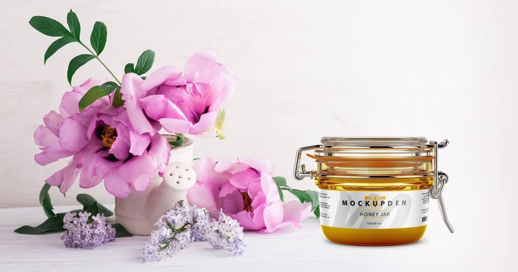 19+ Attractive Free Honey Jar mockup PSD Templates Packaging