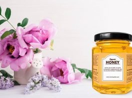 Free Honey Jar Mockup PSD Template