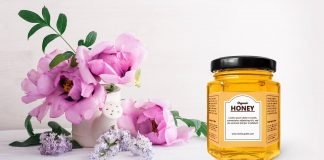 Free Honey Jar Mockup PSD Template