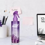 Free Room Freshener Spray Bottle Mockup PSD Template