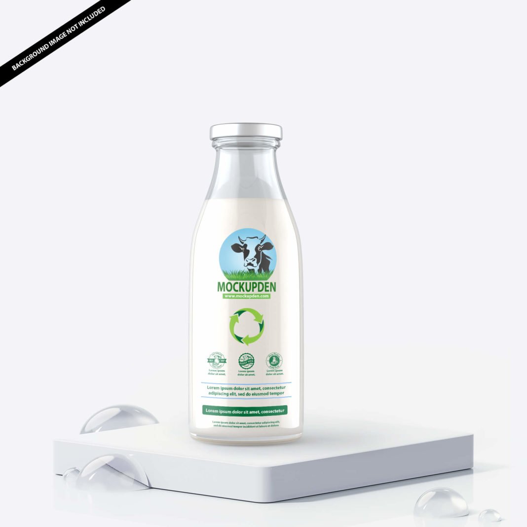 Download 40+ Free Milk Bottle Mockup in PSD, Vector Template