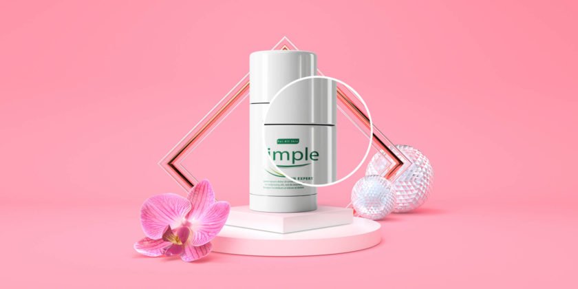 Download Free Skin Toner Mockup PSD Template| Mockupden Exclusive