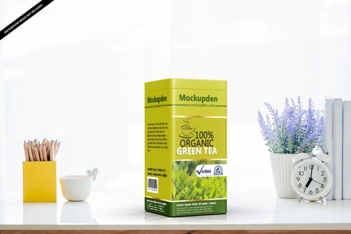 Download Free Tea Tin Mockup PSD Template| Mockupden Exclusive