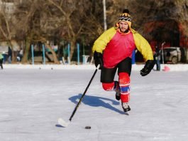 Ice Hockey Uniform Mockup Template Free
