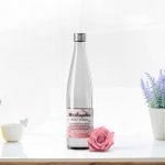 Free Rose Water Bottle Mockup PSD Template