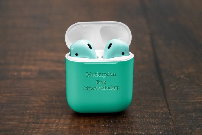 Download Free AirPods Mockup PSD Template| Mockupden Exclusive