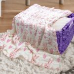 Free Baby Blanket Mockup PSD Template