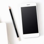 Free Pencil Mockup PSD Template
