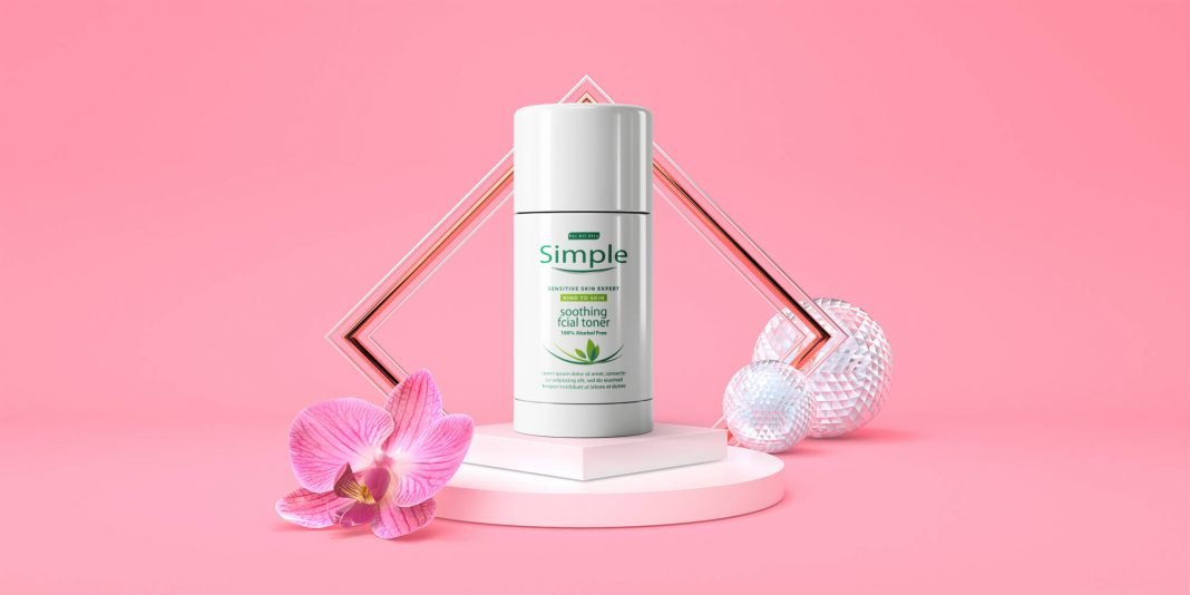 Download Free Skin Toner Mockup PSD Template| Mockupden Exclusive