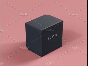 Branded Watch And Ring Box Mockup