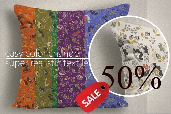 Changeable Cushion Design PSD Template