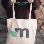 ECO Fabric Tote Bag PSD