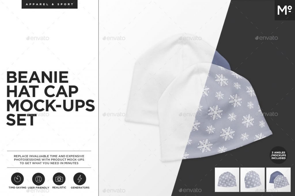Beanie Mockup 50+ Creative Beanie PSD and Vector Designs