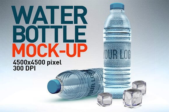Water Bottle Mockup | 36+ Best Water Bottle PSD Mockup Templates 3