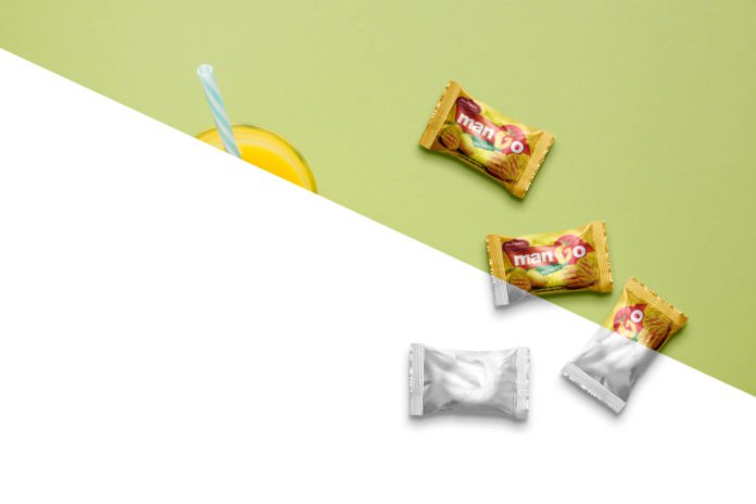 Download Free Candy Wrapper Mockup PSD Template | Mockup Den