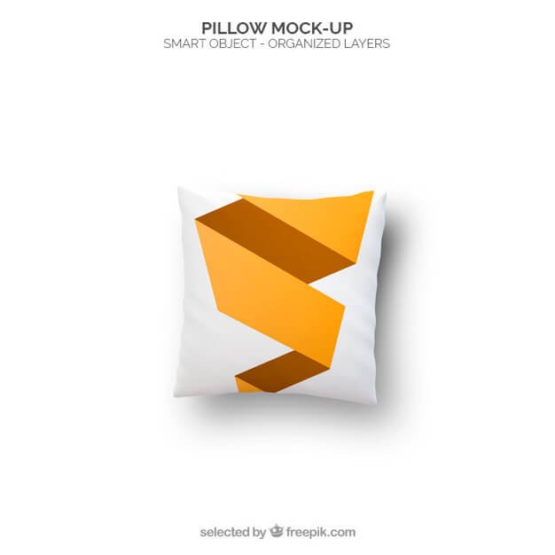 Geometric Cushion Mockup Design