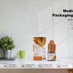 Free Medicine Box Packaging Mockup PSD Template
