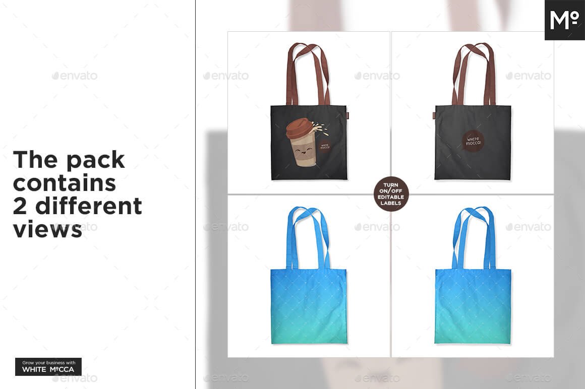 Download 50+ Best Free and Premium Tote Bag Mockup PSD Templates 2020