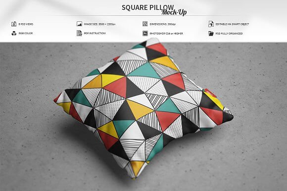 Multilayered Cushion Design PSD