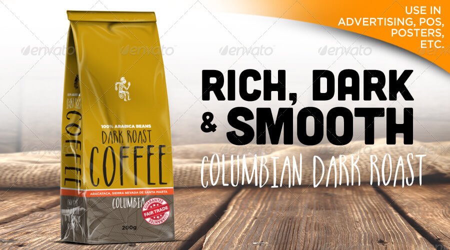 Download 30+ Best Free Coffee Bag Mockup PSD Templates (2020)