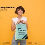 Free Shopping Bag Mockup PSD Template