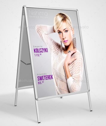 40+ Outstanding Free Street Poster Mockup PSD Templates