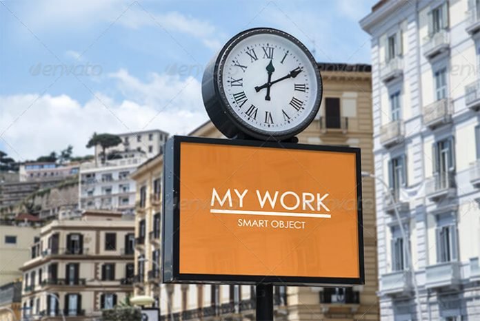 40+ Outstanding Free Street Poster Mockup PSD Templates