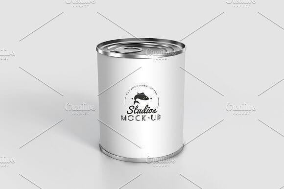 Studio Can PSD Mockup