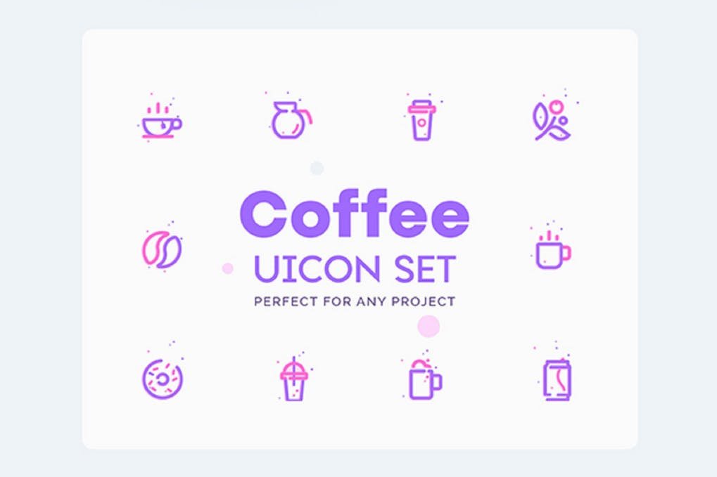 UNICON Coffee Shop Vector Mockup SET